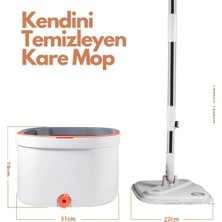 Youban Temiz ve Kirli Suyu Ayıran Otomatik Mop Temizlik Seti