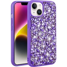 Gaappy Gravel Serisi Apple iPhone 13 Mor Kılıf