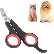 Kedi ve Köpek Tırnak Makası – Güvenli, Paslanmaz Bıçaklı, Kaymaz Saplı Evcil Hayvan Tırnak Kesici