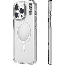 Youngkit iPhone 14 Pro Max Uyumlu Kılıf Magsafe ile Uyumlu Youngkit Crystal Shield Serisi Kapak Şeff