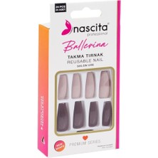 Nascita 24'lü Ballerina Renkli Takma Tırnak - 155