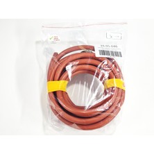 Sern 3X4MM Yanmaz Silikon Kablo Ttr Bakır Kırmızı Renk 180 Derece (5 Metre Fişsiz)