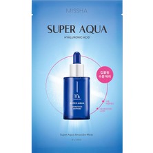 Mıssha 10 Farklı Hyalüronik Asit Kompleksi Içeren Nemlendirici Yaprak Maske Super Aqua Ampoule Mask