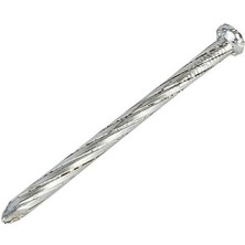 NalburBaba 4X60MM Çizgili Beyaz Çelik Çivi 100 Adet