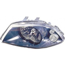 Tyc Seat Ibiza Ön Far Elektrikli Tek Reflektörlü Sol 2002- (Oem No:  6L1941751M)