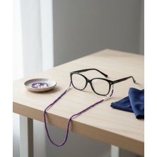 Beepoint Mor Boncuk Gözlük Ipi