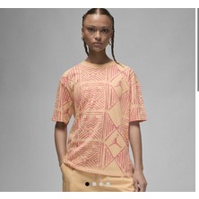 Nike Jordan Bol Kalıp Turuncu Kadın T-Shirt DZ3184-251