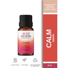Just Herbs Calm Uçucu Yağ Karışımı 10 ml %100 Saf ve Doğal