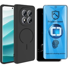 Vendas Xiaomi Redmi Note 14 Pro 5G Kılıf M-safe Şarj Özellikli Zore Meta Kapak + Polymer Nano Ekran Koruyucu