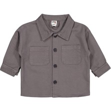 Civil Baby Oscar Jacket 6-18 Ay Gömlek - Gri