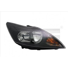 Tyc Ford Focus Ön Far Elektrikli Motorlu Sıyah Nikelajlu Sol 2008- (Oem No:  8M5113101CF)