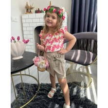 Kız Çocukşort Etekli Takım