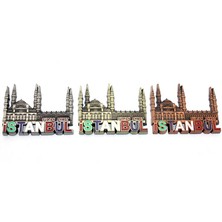Ttt Istanbul Temalı Metal Magnet Model 5
