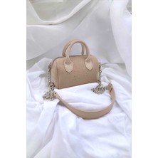 Farbag Mini Uzun Zincirli Kadın El ve Omuz Çantası