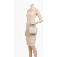 Farbag Suni Deri Yavrulu Kadın El ve Omuz Çantası