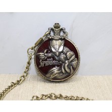 Ttt Spiderman Tasarımlı Köstekli Saat