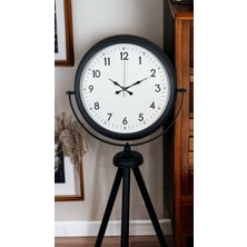 Zentime Siyah Standart Tripod Ayaklı Saat