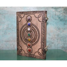 Ttt Taşlı Deri Defter Model 13