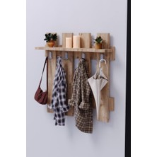 Kzy Mobilya Ares Çit Askılık Atlantik Çam