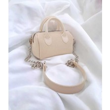 Farbag Mini Uzun Zincirli Kadın El ve Omuz Çantası