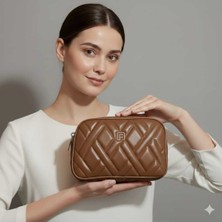 Farbag 4 Gözlü Suni Deri Elit Kadın Omuz Çantası