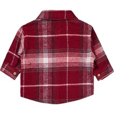 Civil Baby Oduncu 6-18 Ay Gömlek - Bordo 12-18 Ay