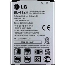 OEM Lg Fino Leon BL-41ZH A Kalite Batarya Pil