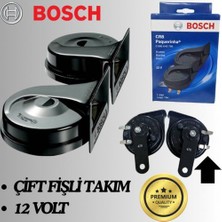 Skoda Rapid Sedan 2012 Bosch Dadat Korna Çift Fişli Unıversal Seti 12V Performans Ürünü Çift Fişli -