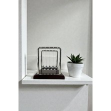 CaactuStore Mini Boy Balans Denge Topu Newton Denge Topu Dekoratif / Hediyelik Eşya