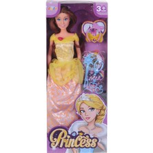 Hak-İş Oyuncak 29 cm Zarif Sarı Elbiseli Prenses Bebek