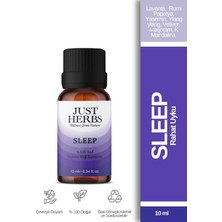 Just Herbs Sleep Uçucu Yağ Karışımı 10 ml %100 Saf ve Doğal