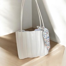 Farbag Fularlı Makyaj Çantalı Kadın Omuz Çantası