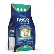 Jingo Marsilya Sabunlu Kedi Kumu (Ince) 10 Lt.