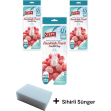 Stepy Çek-Al Buzdolabı Poşeti 100 Lü Orta Boy 3 Adet