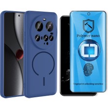 Vendas Xiaomi 15 Ultra Kılıf M-safe Şarj Özellikli Zore Meta Kapak + Polymer Nano Ekran Koruyucu