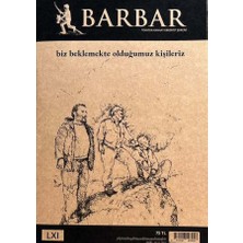 Dergi Kapında Barbar Dergi 61.sayı