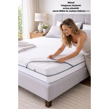 Artex Fermuarlı Yatak Kılıfı 100x200 Koruyucusu Fermuarlı Kılıf Yatağa Özel Üretim Kapitone Çift Kişilik