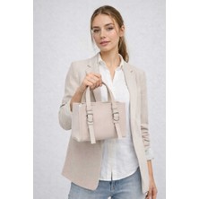 Farbag Kemer Detaylı Kolon Askılı Kadın El ve Omuz Çantası