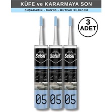 Durul Selsil 05NO Duşakabin Silikonu - 3 Adet