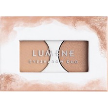 Lumene Bright Eyes Eyeshadow Duo Aydinlatici Ikili Far Weightless Beije
