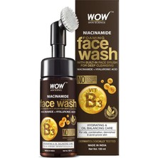 Niacinamide Yüz Temizleme Köpüğü ve Dahili Fırçalı-Lekeler, Yağ Kontrolü, Akne Yüzde Doksan Yedi, Do