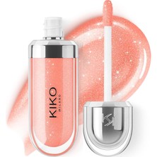 Kiko Milano Dudak Parlatıcısı - 3D Hydra Lip Gloss - 03 Pearly Apricot - Besleyici ve Nemlendirici