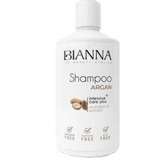 Bianna Argan Yağlı Tuzsuz Sülfatsız ve Parabensiz Canlandırıcı ve Onarıcı Saç Bakım Şampuanı - 500ML