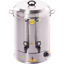 Standart Çay Makinesi, 250 Bardak, Gümüş, 22 Lt