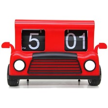 Katre46 Saat Flip Araba Masa Saati Araba Modeli Dekoratif Hediyelik