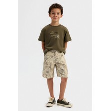 Nk Erkek Çocuk Himalaya Tshirt 4-8 Yaş Haki