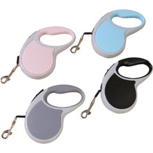 Otomatik Köpek Gezdirme Tasması 3 M 10 kg Gri