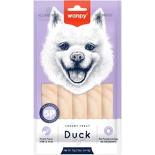 Wanpy Ördekli Krema Köpek Ödülü 5 X14 gr