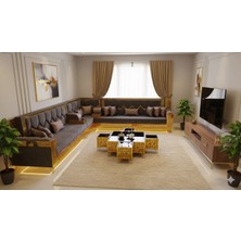 Geleneksel Ahşap Sedir Takımı Model 62