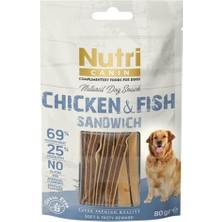 Tavuklu ve Balıklı Tahılsız Köpek Ödül Maması 80GR